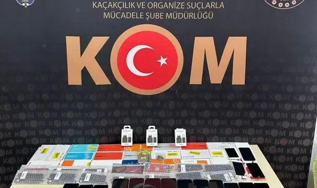 Burdur'da kaçak telefon ve imei klonlama operasyonu: 1 tutuklama