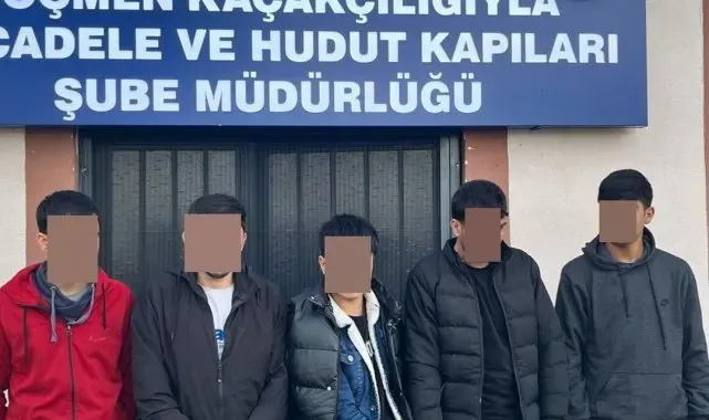 Kırklareli'nde 6 kaçak göçmen yakalandı, 4 şüpheli gözaltına alındı