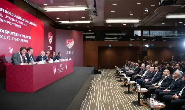 'Profesyonel Futbolcu Sözleşmelerinde Güncel Uyuşmazlıklar' sempozyumu düzenlendi