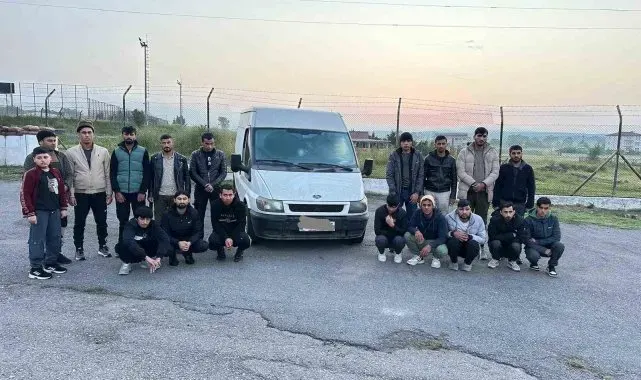 Tekirdağ'da 51 kaçak göçmen yakalandı
