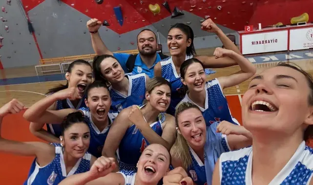 MSKÜ kadın basketbol takımı ilk kez süper lige yükseldi