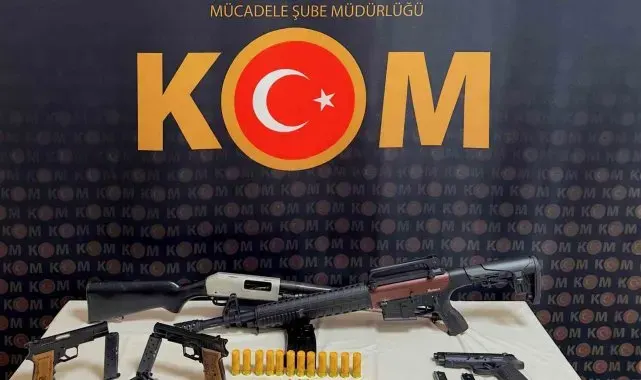 Rize'de 'silah kaçakçılığı ve ticareti' operasyonu