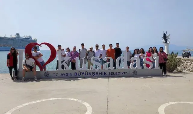 Üniversiteli gençler, Aydın'ı tanıyor