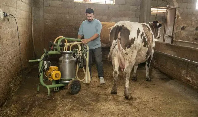 Mersin Büyükşehir Belediyesinden süt üreticilerine destek