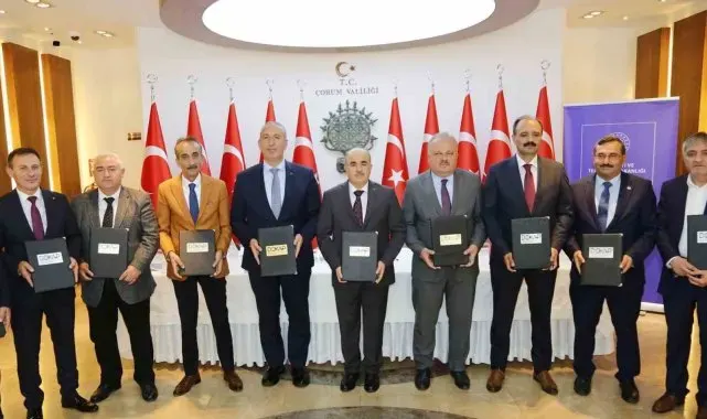 DOKAP'tan Çorum'daki 8 tarımsal projeye 31 milyon 441 bin hibe desteği