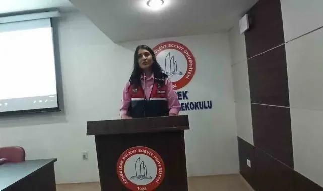 Devrek'te Jandarmadan öğrencilere konferans