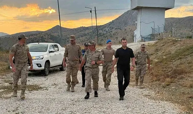 Refahiye Kaymakamı Taşkıran, jandarmanın çalışmalarını yerinde inceledi