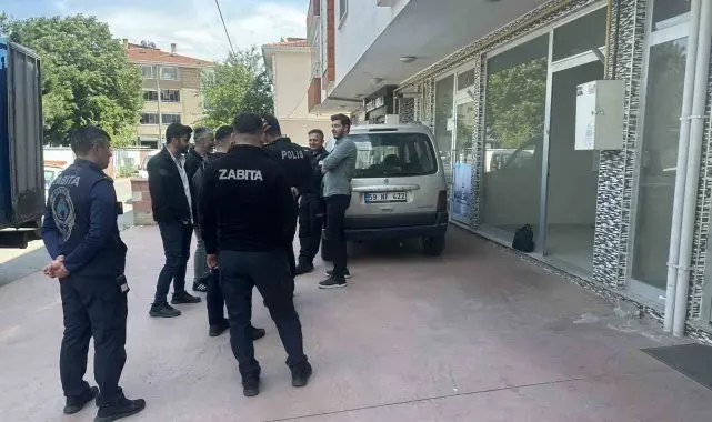 Muratlı'da kaçak et iddiası ekipleri harekete geçirdi