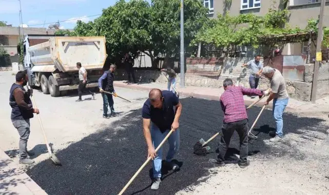 Siirt'te asfalt ve onarım çalışması başlatıldı