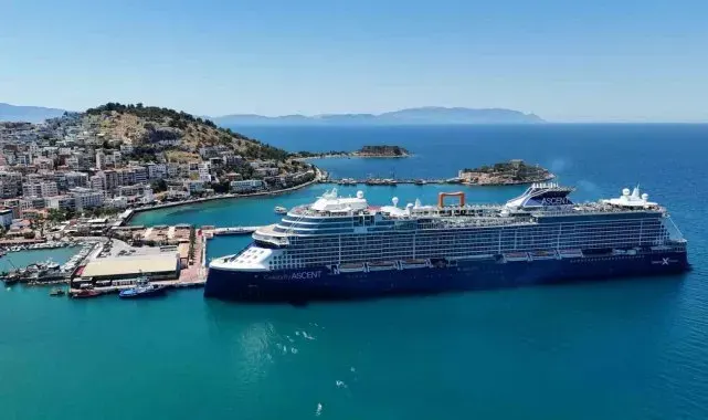 Kuşadası'nda kruvaziyer bereketi yaşanmaya devam ediyor