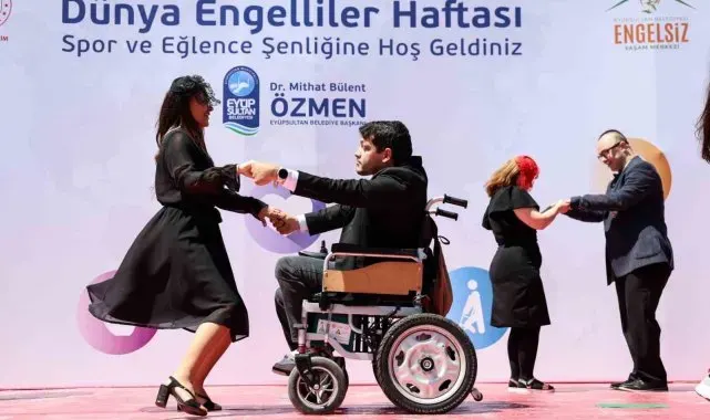 Engelliler Haftası'nda spor ve eğlence dolu şenlik