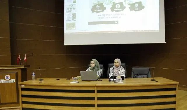 GAÜN öğrencilerinden Kudüs söyleşisi