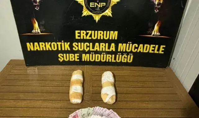 Erzurum polisinden metamfetamin operasyonu