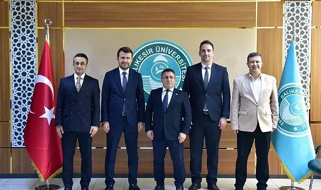 BİK Genel Müdürü Abdulkadir Çay'dan Rektör Oğurlu'ya ziyaret