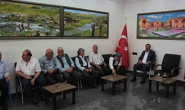 Şırnak'ta aşiret liderleri ve kanaat önderlerinden "çerçeve yasa"ya tam destek