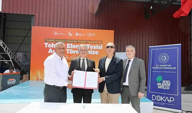 Vezirköprü Tohum Eleme Tesisi hizmete açıldı