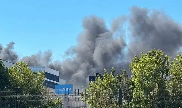 Ankara'da depo yangını söndürüldü