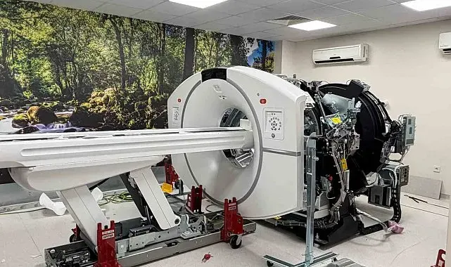 Düzce'de 2 Milyon Dolarlık PET-CT yatırımında kurulum başladı