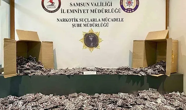 46 bin uyuşturucu hap ele geçirildi