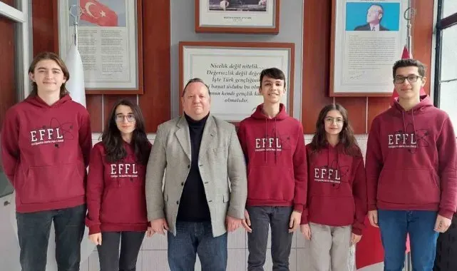 Eskişehir Fatih Fen Lisesi öğrencileri Eskişehir'i gururlandırdı