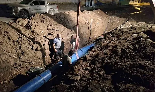 HATSU'dan Payas ana içme suyu hattına hızlı çözüm