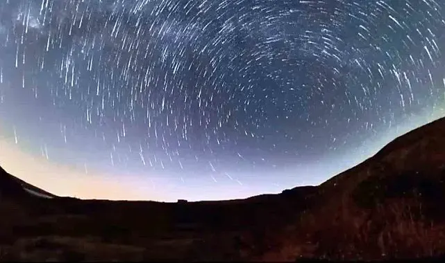 Niğde semalarında Perseid Meteor Yağmuru görsel şölen oluşturdu