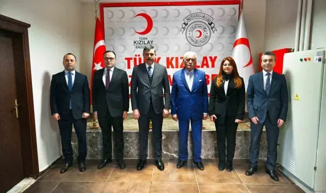 Vali Çiftçi'den Kızılay ve Yeşilay'a ziyaret