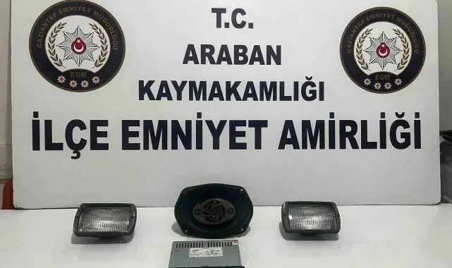 Gaziantep'te 2 otomobil hırsızı suçüstü yakalandı