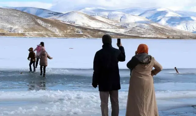 Bayburt'ta dondurucu soğuklar etkili oluyor