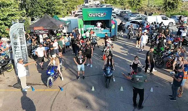 Quick Sigorta motosiklet tutkusunu Karadeniz'e taşıdı