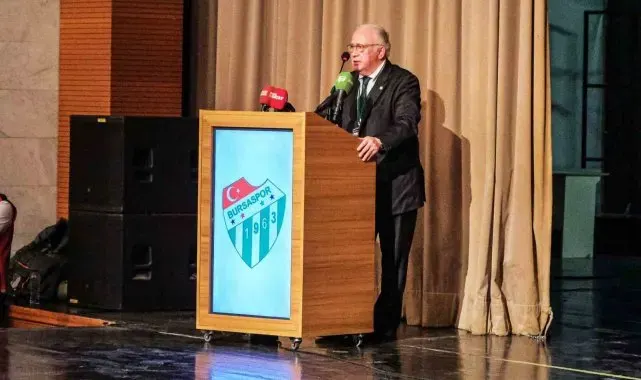 Bursaspor'un yeni başkanı Sinan Bür oldu