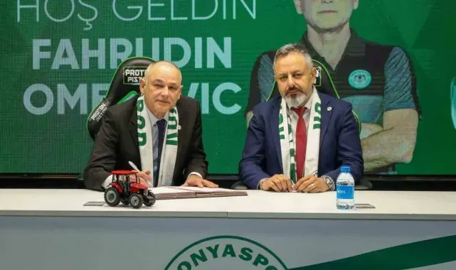 Konyaspor, teknik direktör Fahrudin Omerovic ile resmi sözleşme imzaladı