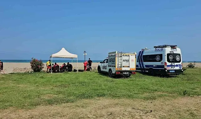 Turla geldiği Filyos'ta denizde kaybolan Muhammet'i arama çalışmaları ikinci gününde