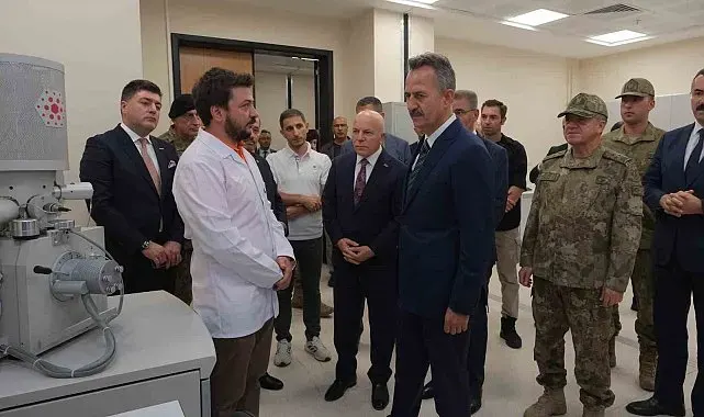 Görgün ETÜ'de OTAĞ çalışmaları ile Millî Yetkinlik Hamlesi faaliyetlerini yerinde gördü