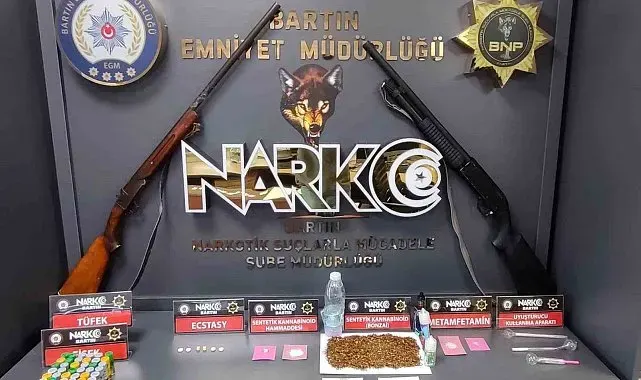 Bartın'da uyuşturucu operasyonu: 5 gözaltı