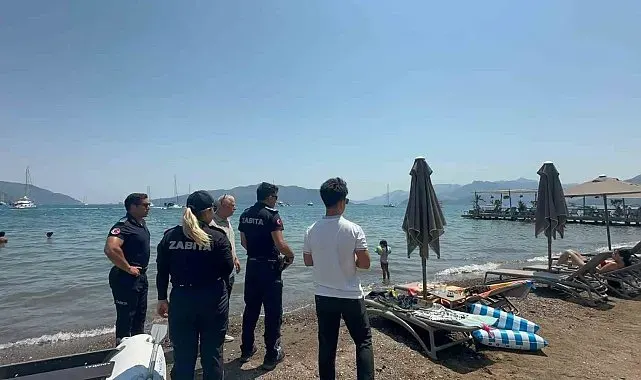 Marmaris'te sahillere sıkı denetim