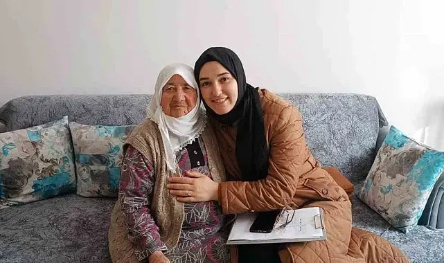 Talas'ta her kapı çalınıyor, herkesin gönlü alınıyor