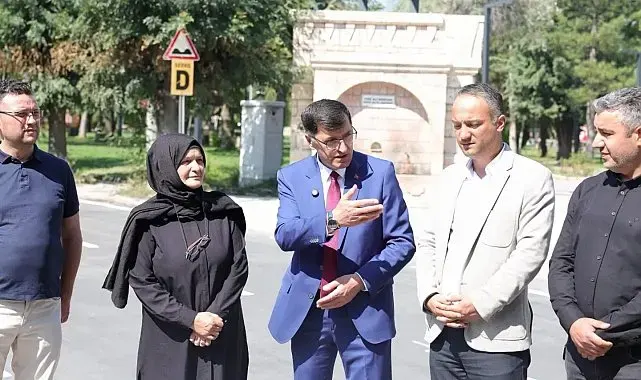 Kütahya Belediye Başkanı Kahveci, Maltepe Mahallesi'nde incelemelerde bulundu