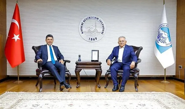 Başkan Büyükkılıç, Bakan Yardımcısı Boyraz'ı ağırladı