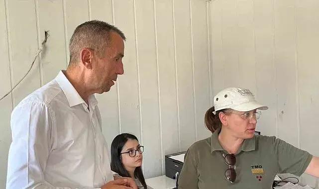Bilecik'te TMO ürün alım noktası incelendi