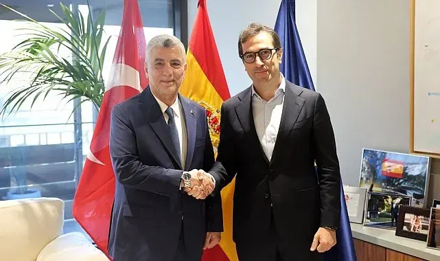 Bakan Bolat, İspanyol mevkidaşı Caballero ile görüştü