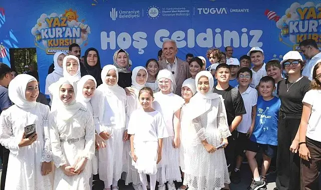 Ümraniye'de Yaz Kur'an Kursları kapanış şenliğiyle taçlandı
