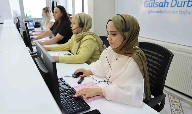 Şehzadeler'de 7 ayda 7 bin 420 başvuruya işlem yapıldı
