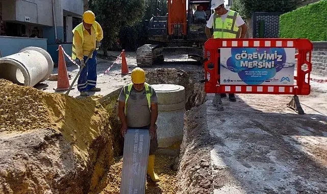 Mersin'de yağmur suyu altyapısı güçleniyor