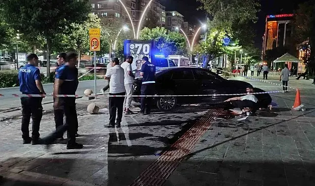 Batman'da kontrolden çıkan otomobil aydınlatma direğine çarptı