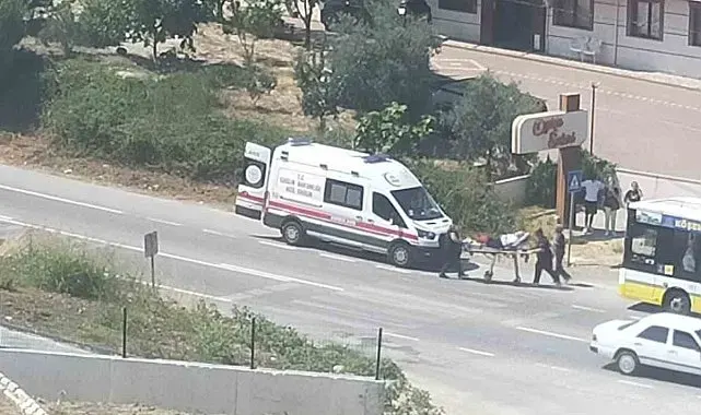 Gemlik'te otobüste fenalaşan yolcu hastaneye kaldırıldı