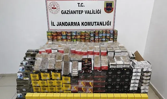 Gaziantep'te 1,4 milyon TL değerinde kaçak malzeme ele geçirildi: 3 gözaltı
