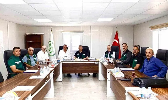 Turnaçayırı Barajı Sulaması Projesinde son durum değerlendirildi