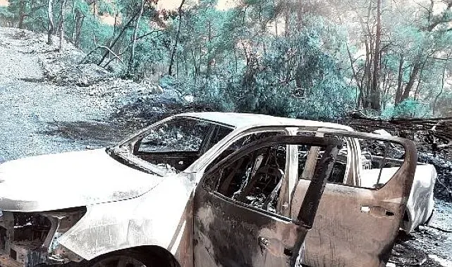 Fethiye'de korkutan yangın: Jeneratörden çıkan alevler ormana sıçradı