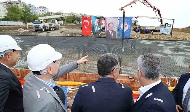 Akçaabat otogarının temeli atıldı